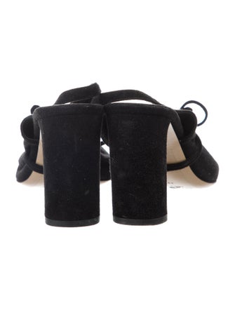 The Row Camil Suede Slingback Pumps