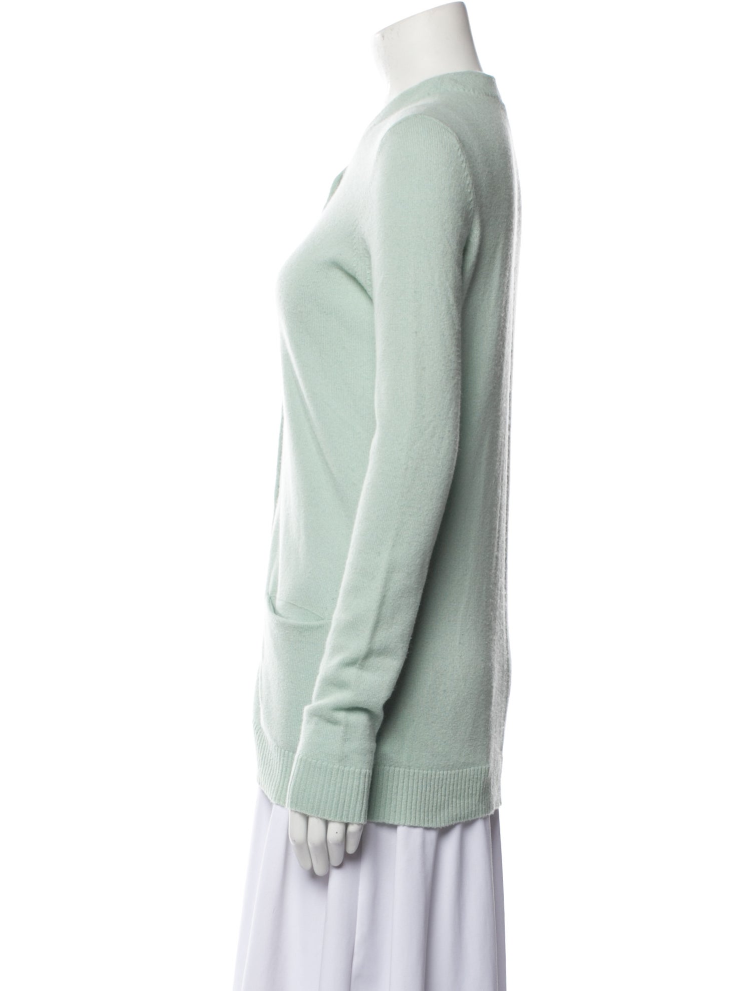 The Row Cashmere V-Neck Sweater