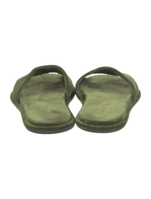 The Row Canal Velvet Slides