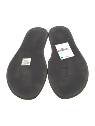 The Row Canal Velvet Slides