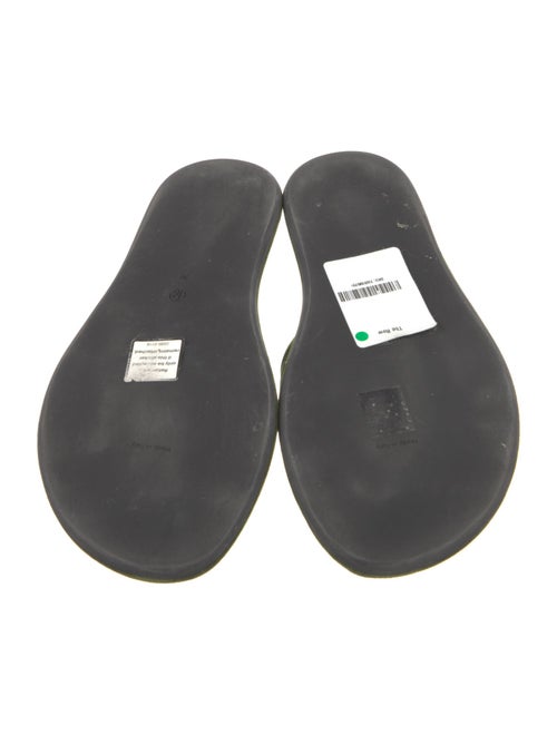 The Row Canal Velvet Slides