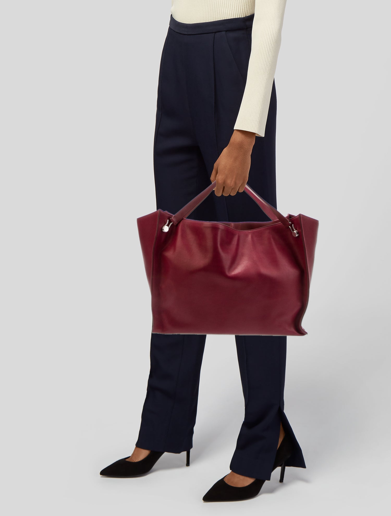 The Row Leather Alexia