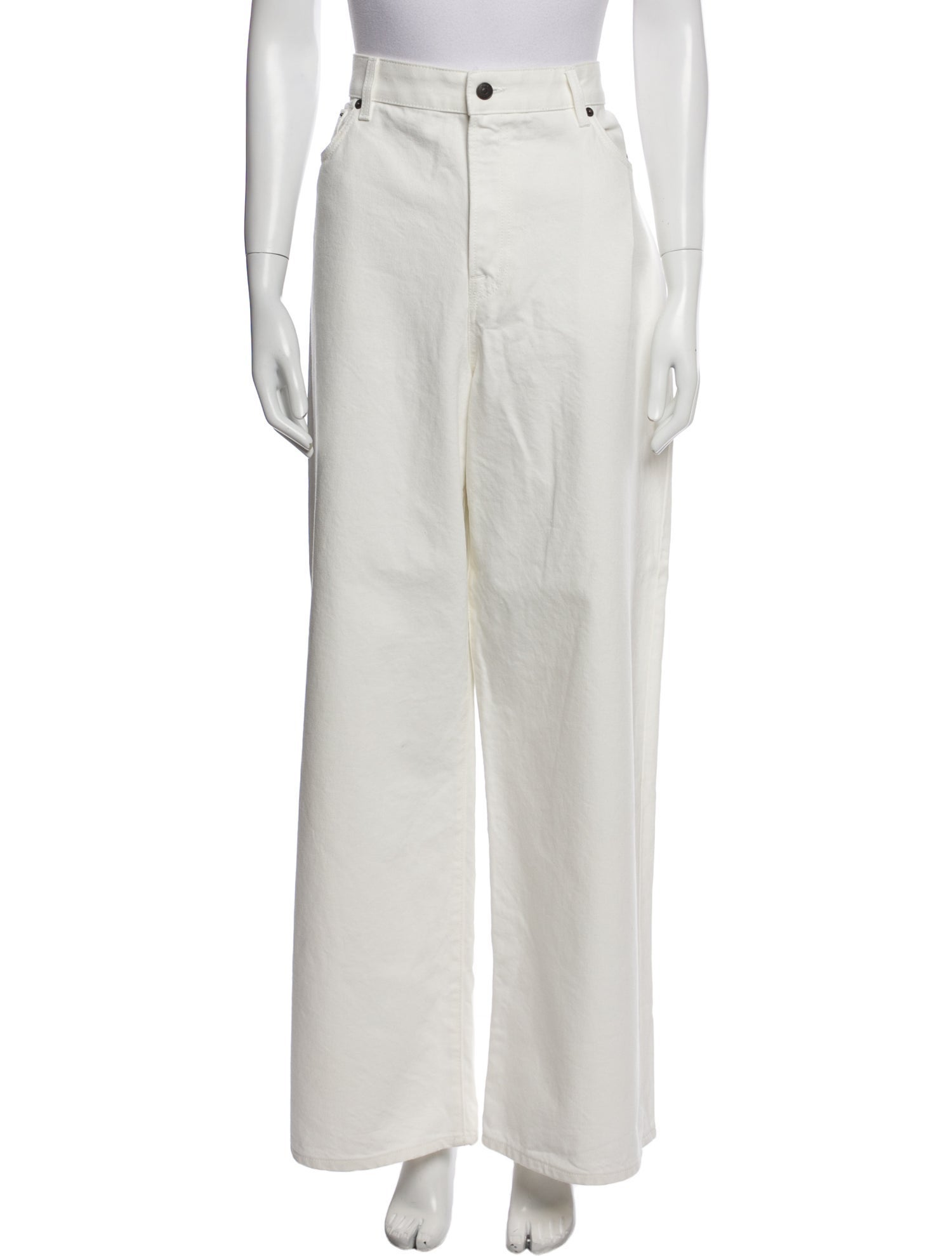 The Row High-Rise Wide Leg Jeans