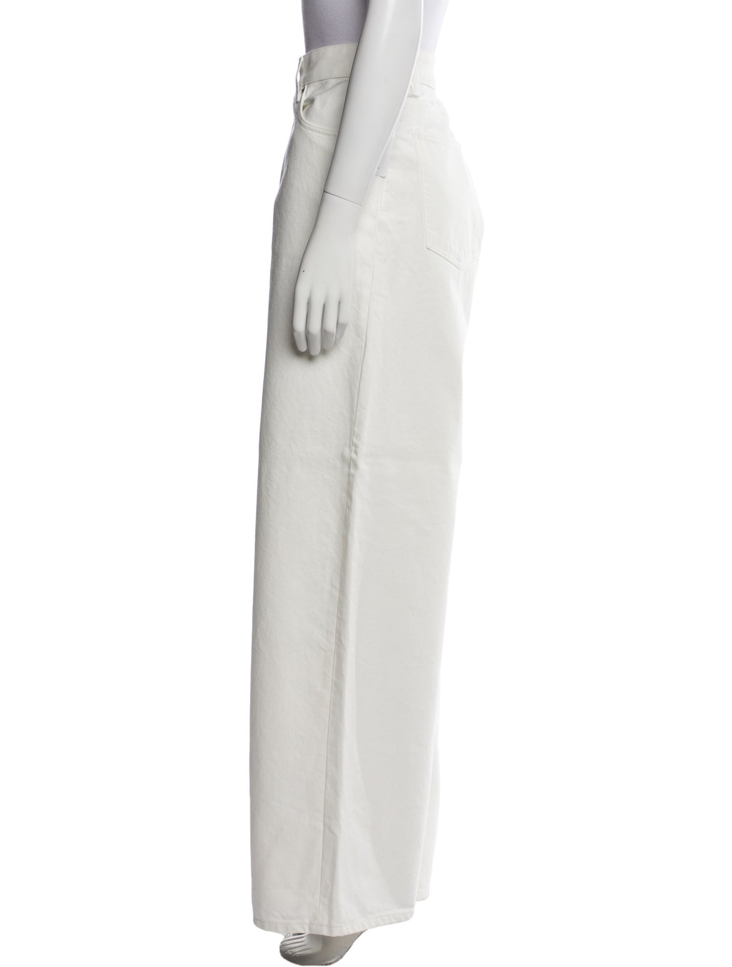 The Row High-Rise Wide Leg Jeans