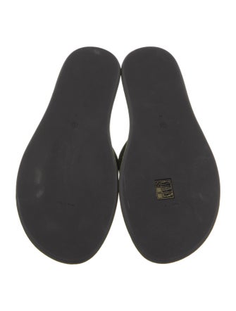 The Row Canal Velvet Slides