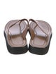 The Row Ginza Leather Slides