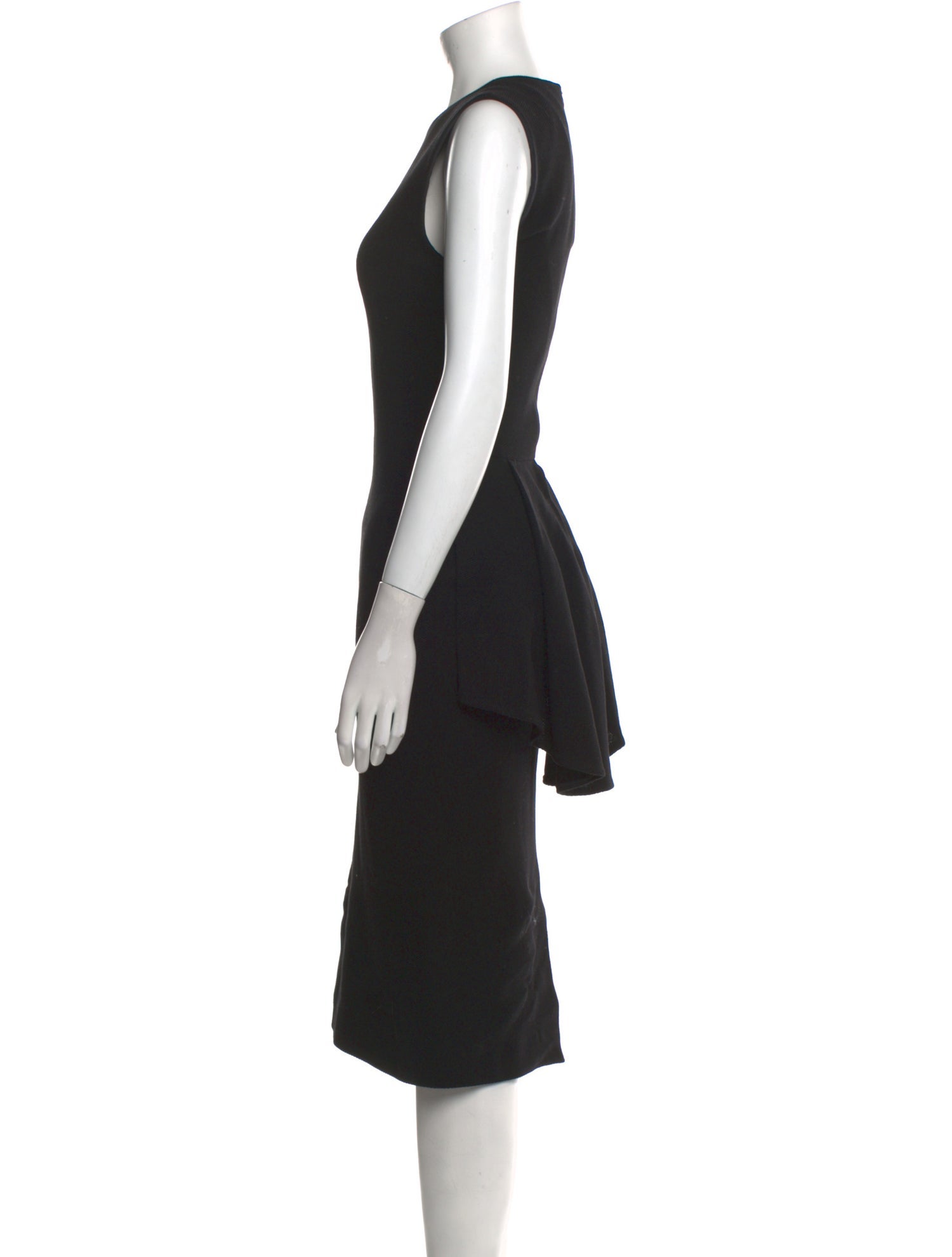 The Row Crew Neck Midi Length Dress