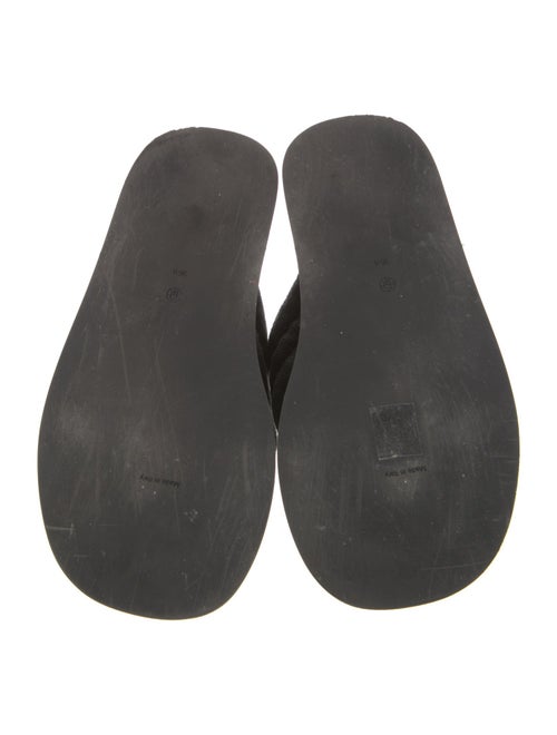 The Row Ginza Canvas Flip Flops