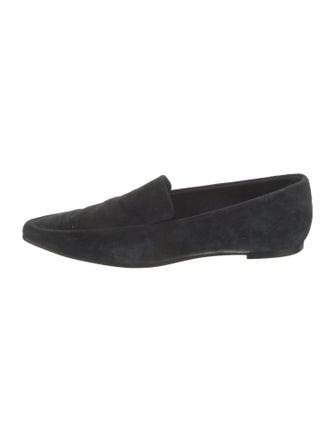 The Row Suede Loafers