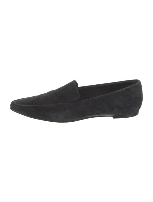 The Row Suede Loafers