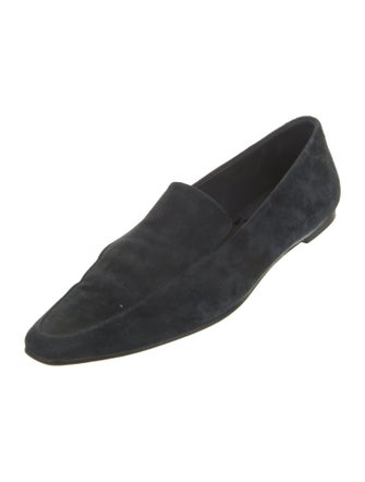 The Row Suede Loafers