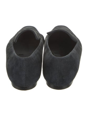 The Row Suede Loafers