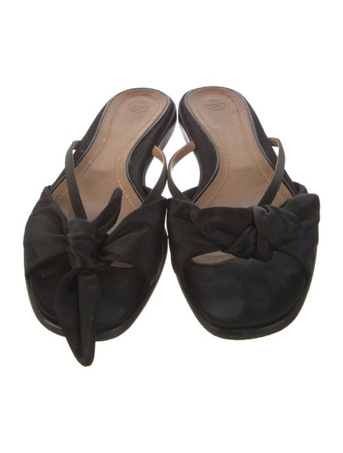 The Row April Satin Slides