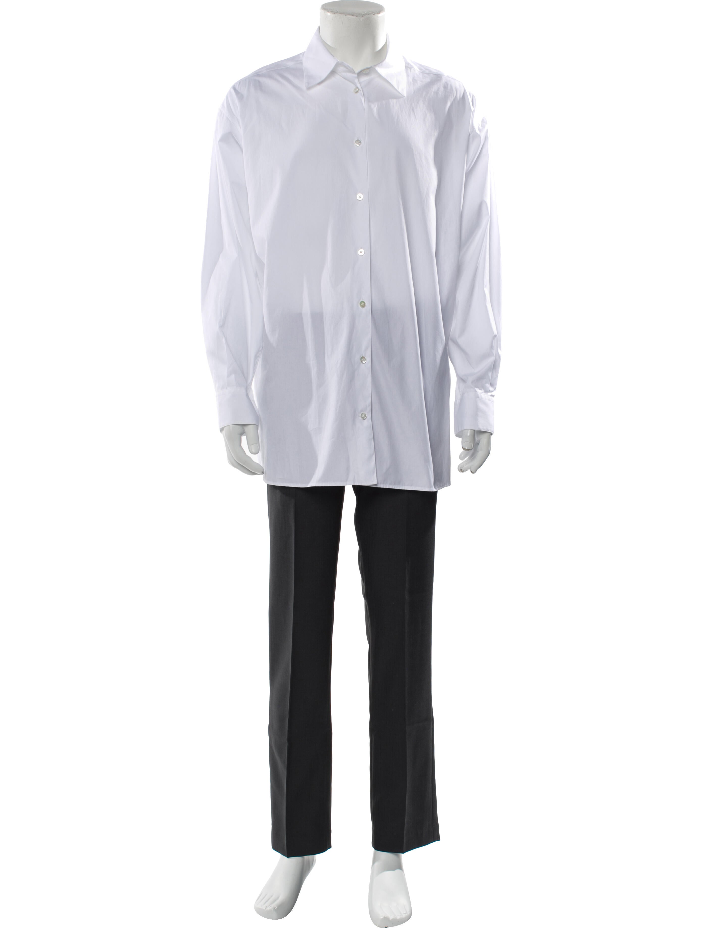 The Row Striped Long Sleeve Dress Shirt w/ Tags