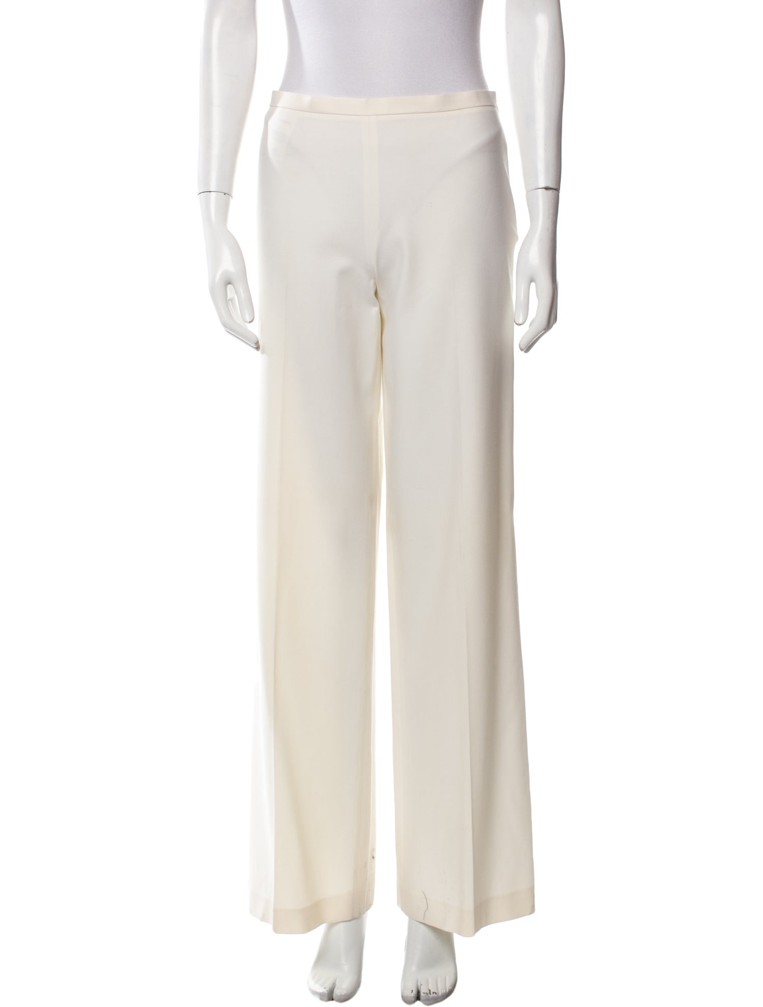 The Row Virgin Wool Straight Leg Pants