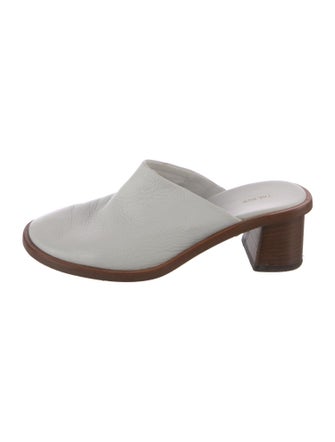 The Row Leather Mules