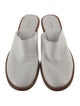 The Row Leather Mules
