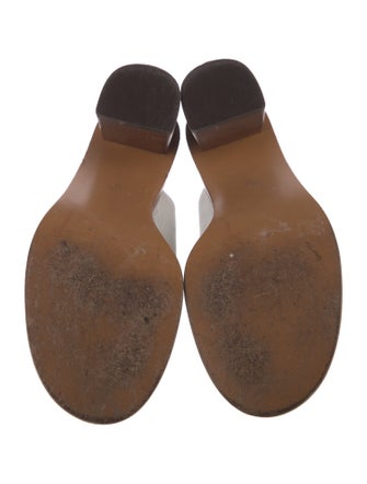 The Row Leather Mules