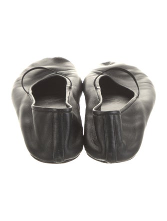 The Row Mary Jane Lambskin Mary Jane Flats