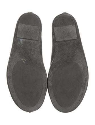 The Row Mary Jane Lambskin Mary Jane Flats