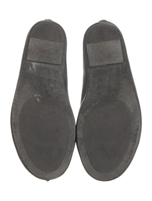 The Row Mary Jane Lambskin Mary Jane Flats