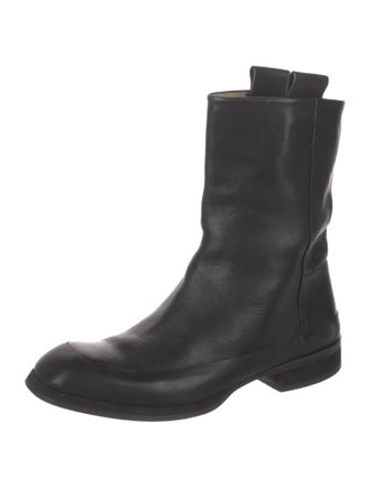 The Row Grunge Leather Boots