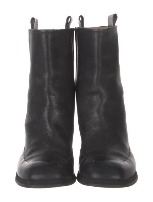 The Row Grunge Leather Boots