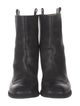 The Row Grunge Leather Boots