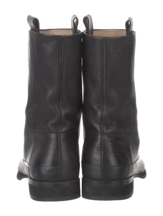 The Row Grunge Leather Boots