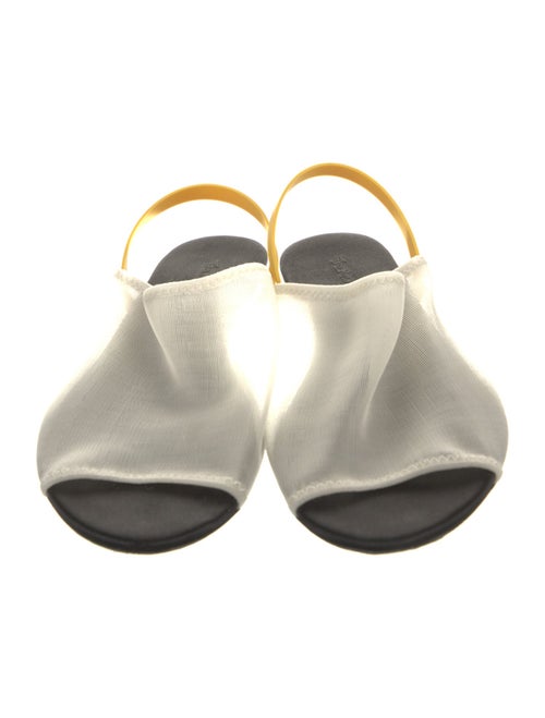 The Row Mesh Mesh Accents Slingback Sandals