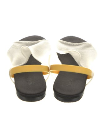 The Row Mesh Mesh Accents Slingback Sandals