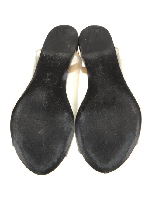 The Row Mesh Mesh Accents Slingback Sandals