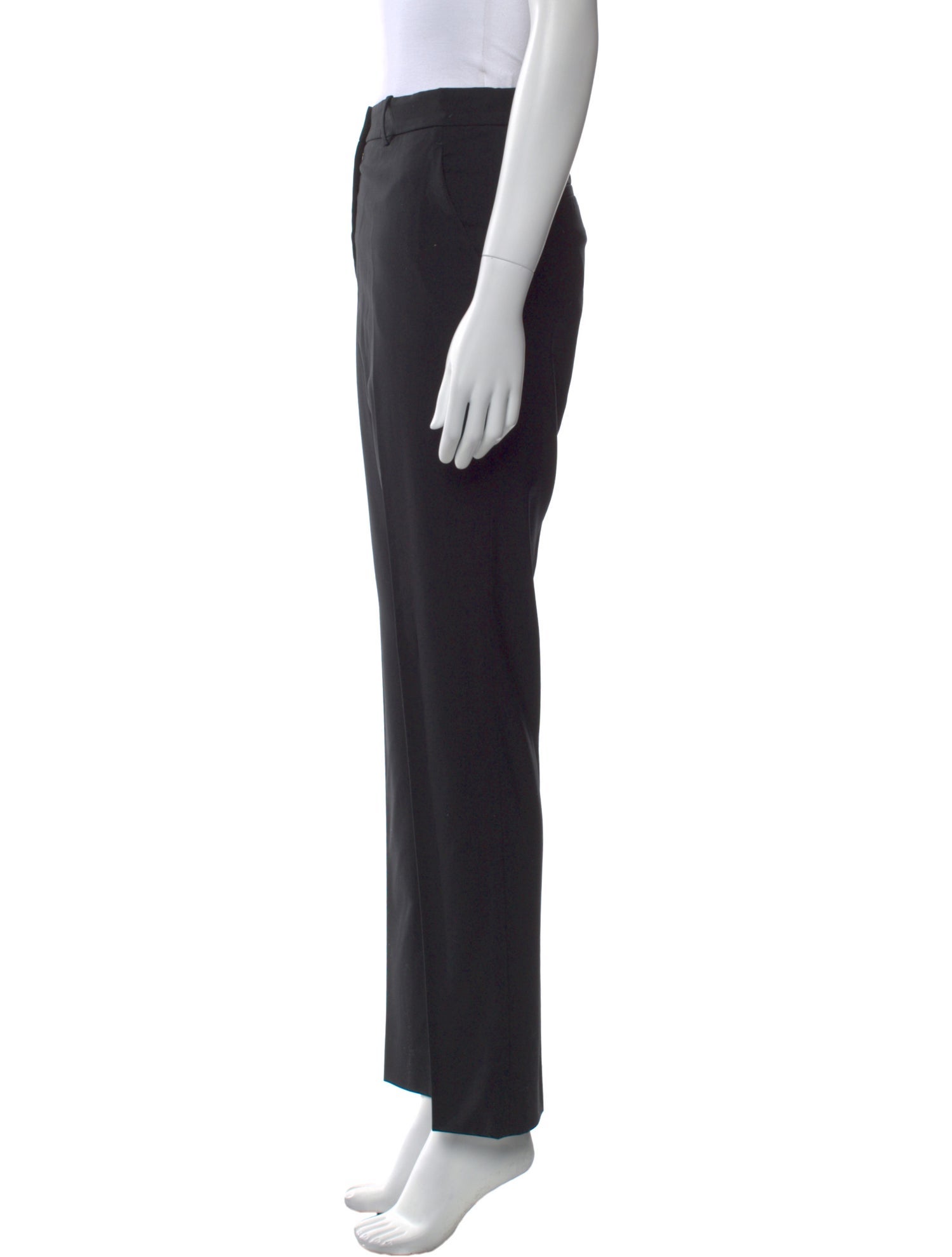 The Row Virgin Wool Straight Leg Pants
