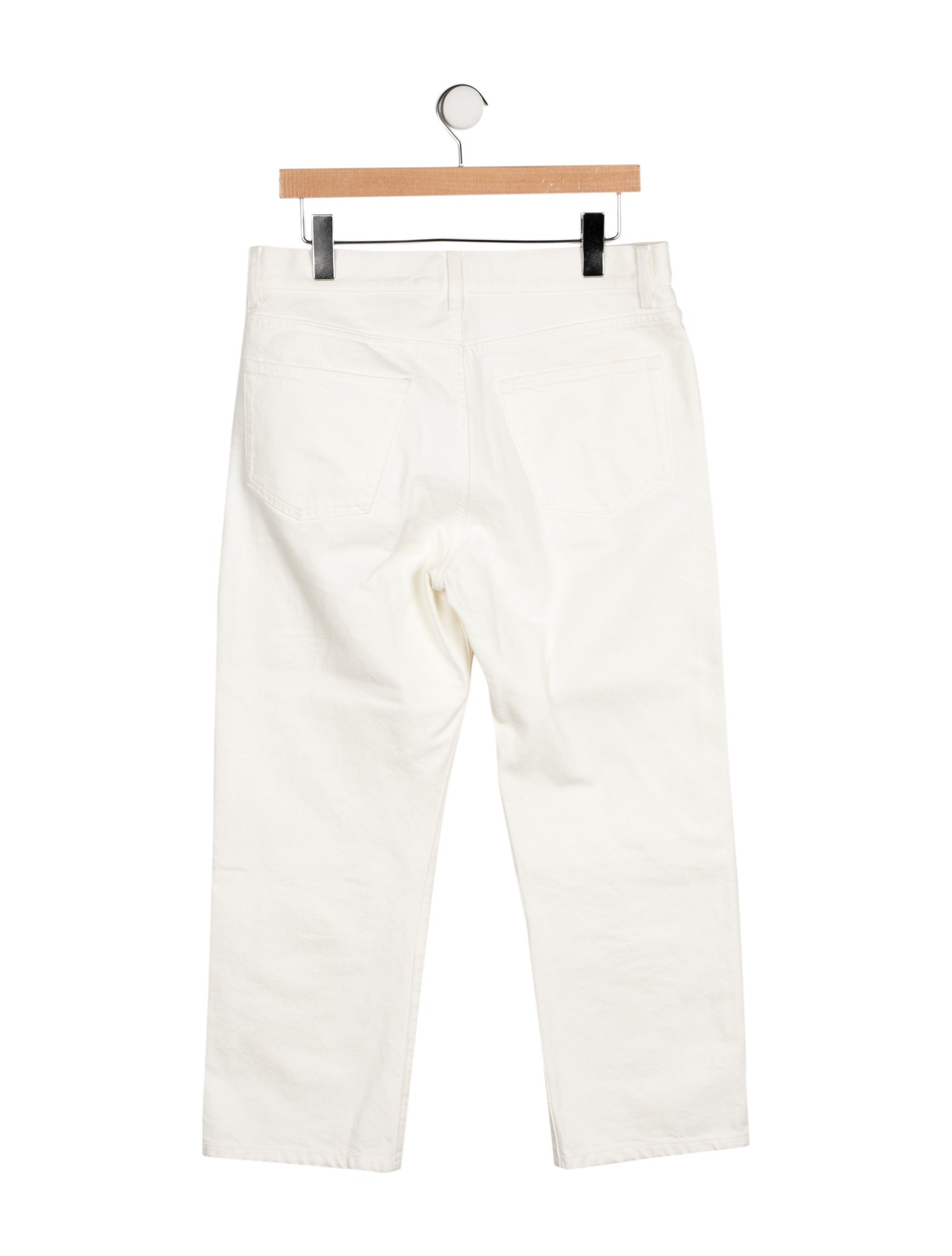 The Row High-Rise Straight Leg Jeans