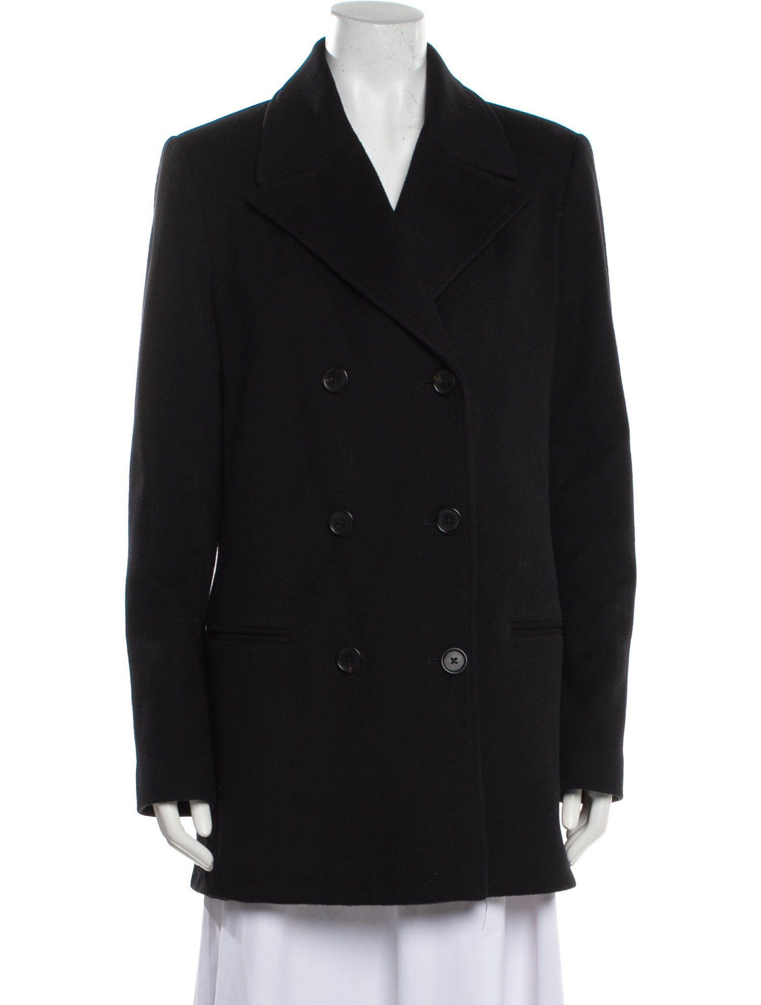 The Row Wool Peacoat