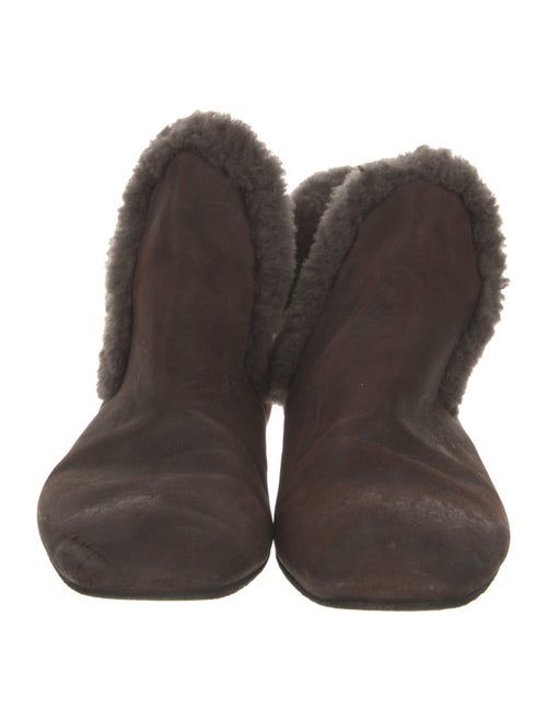 The Row Suede Chelsea Boots