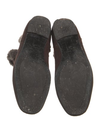 The Row Suede Chelsea Boots