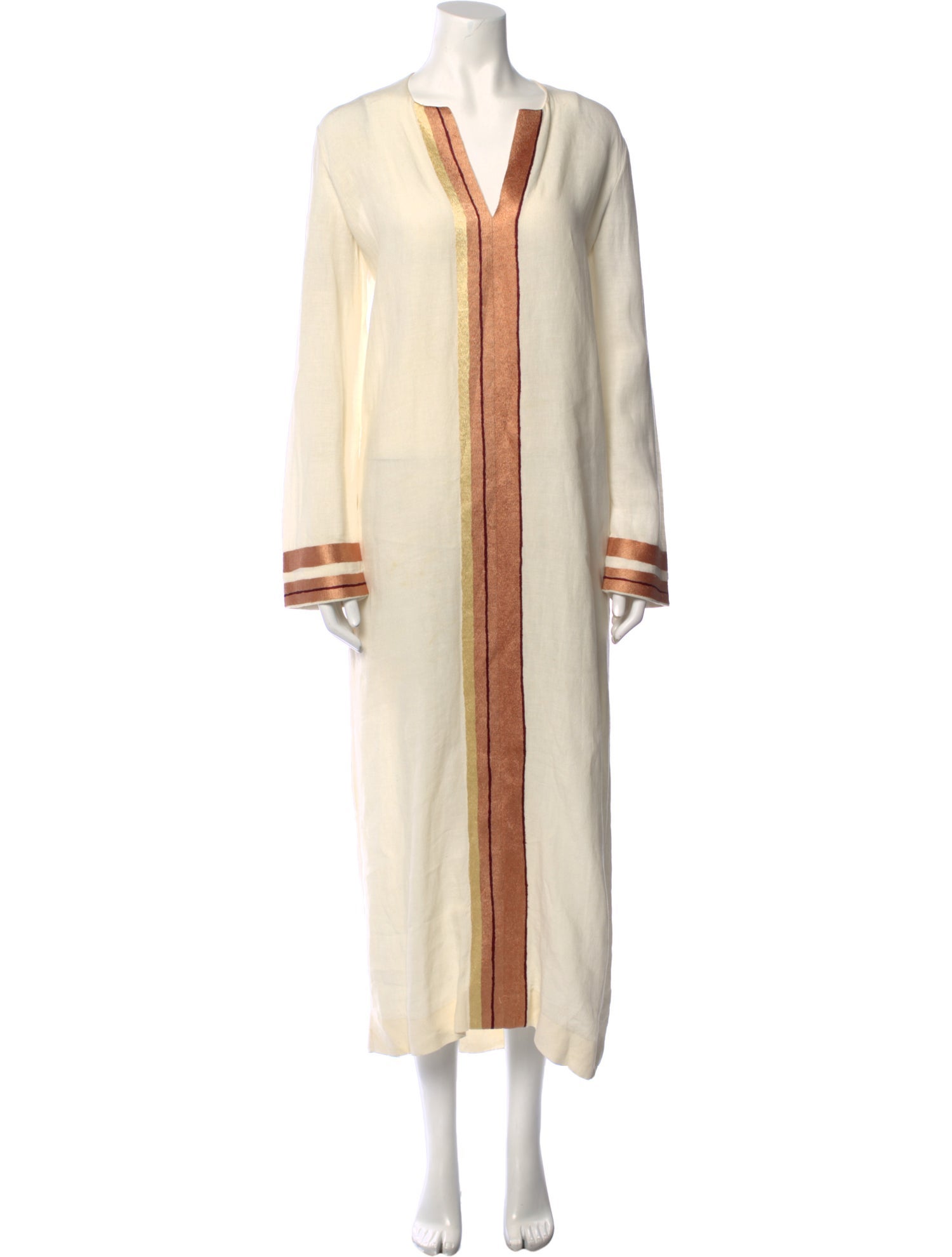 The Row Linen Long Dress - Neutrals Dresses, Clothing - THR173310 | The  RealReal