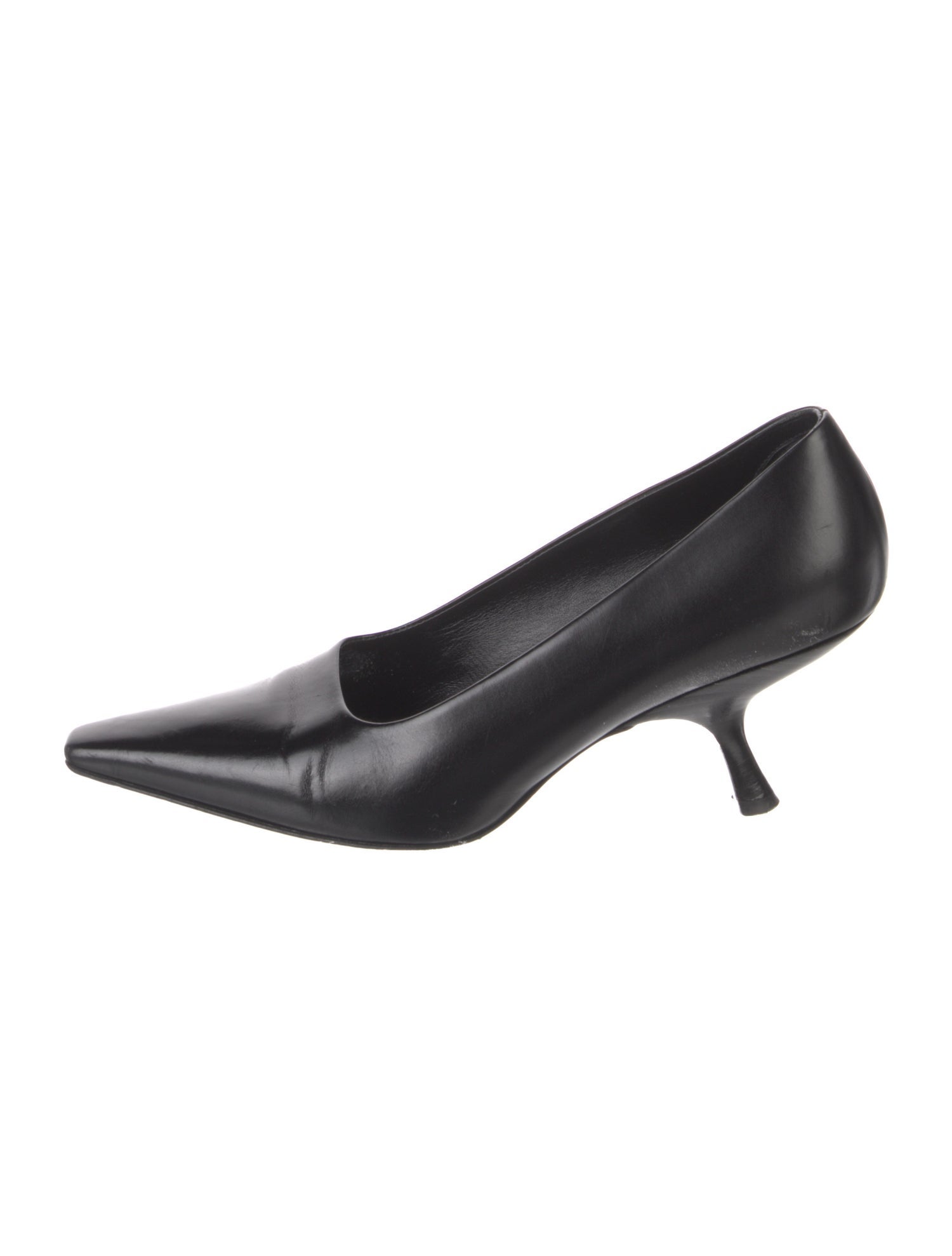 The Row Leather Pumps