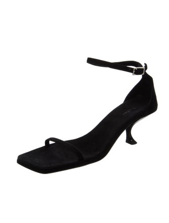 The Row Paloma 55 Suede Sandals