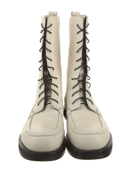 The Row Patty Calfskin Boots