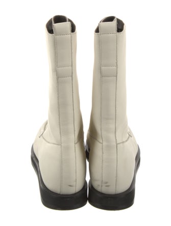 The Row Patty Calfskin Boots