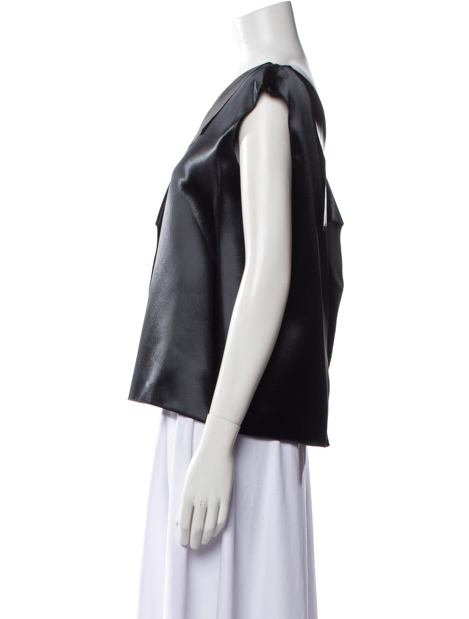 The Row Ori V-Neck Blouse