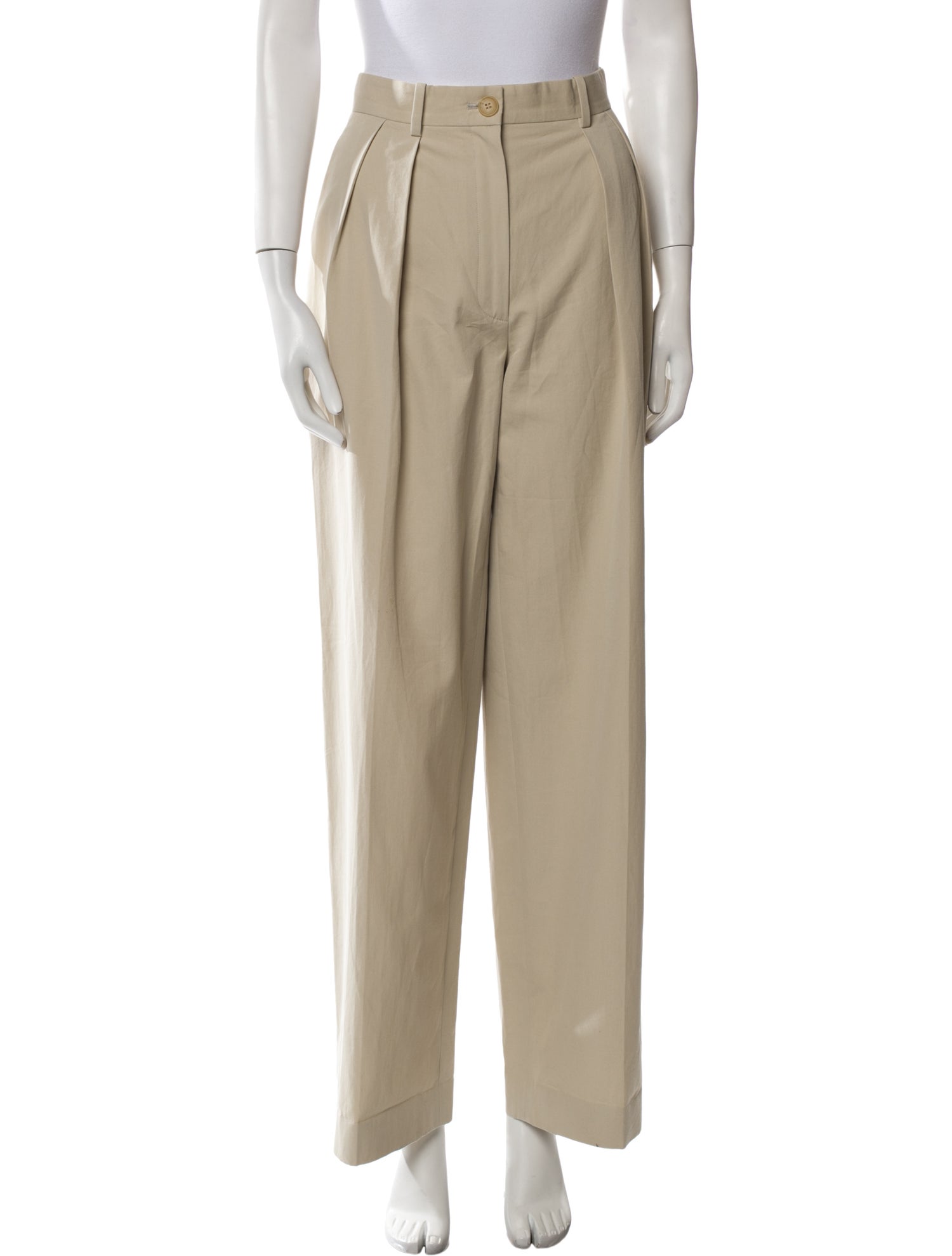 パンツ Christian Dior light wool wide slacks $2150 NEW CHRISTIAN DIOR CROPPED PANTS BLACK WOOL AND SILK