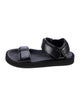 The Row Leather Slides