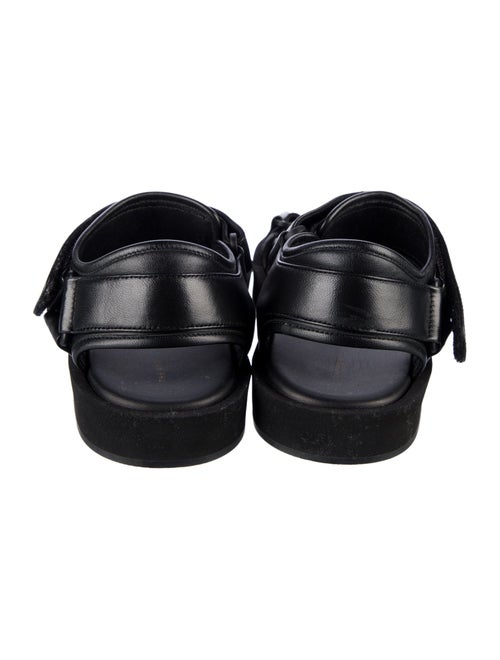 The Row Leather Slides