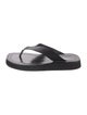 The Row Leather Flip Flops