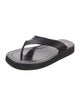 The Row Leather Flip Flops