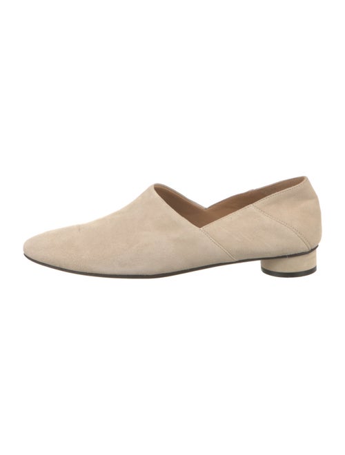 The Row Suede D'Orsay Flats