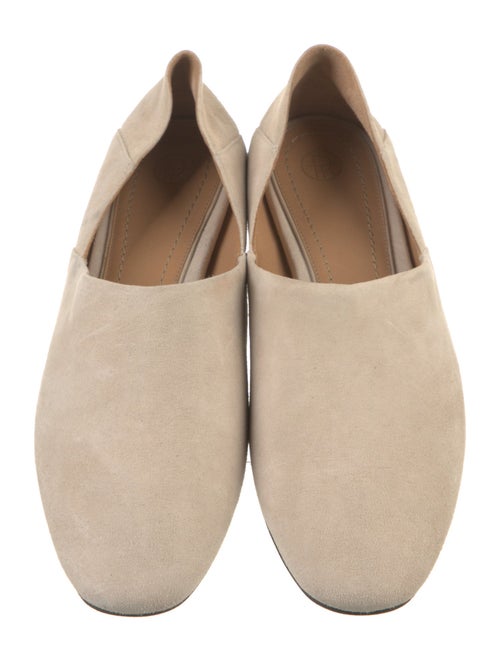 The Row Suede D'Orsay Flats